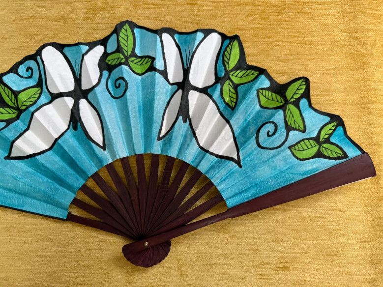 Abanico mariposas